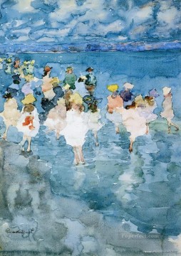 モーリス・プレンダーガスト 海辺の子供たち 子供の印象派 Oil Paintings